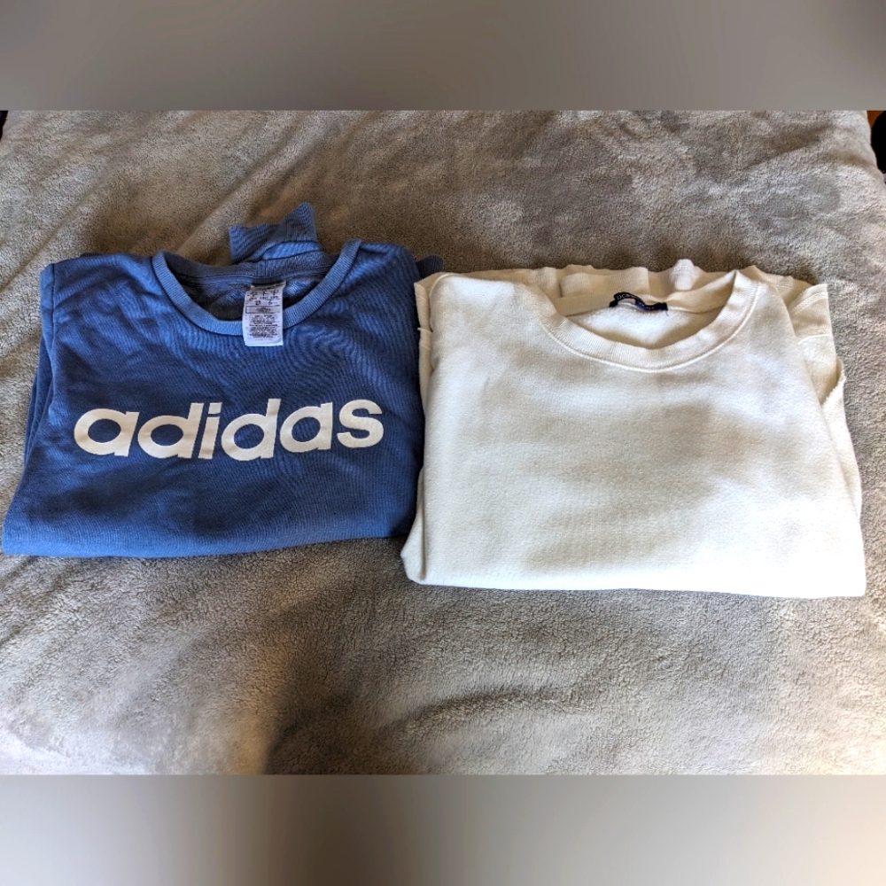 2 Sweatshirts. Adidas and Ocean Drive